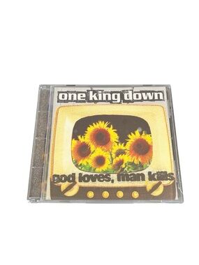 One King Down God Loves Man Kills CD Album Equal Vision EVR 48 USA 1998